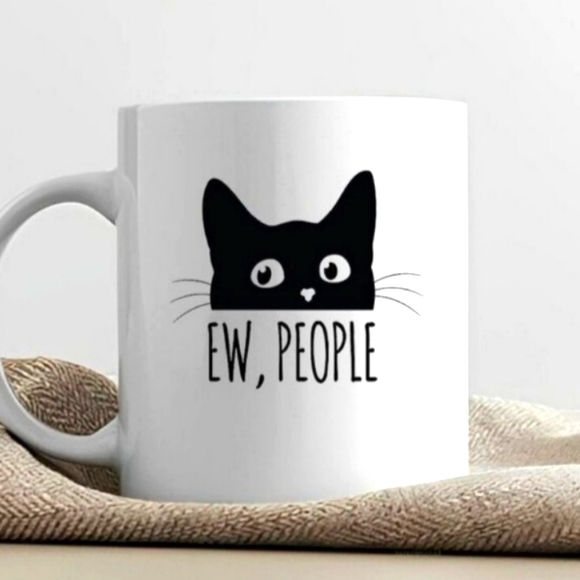 Cat Lovers Coffee Mug - Picture 1 of 1